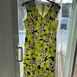 Precis printed jersey floral dress size 10